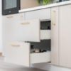 Virtuvės spintelė Max D60lo 2133 Pl 2fr šviesiai smėlio spalvos paveikslėlis
