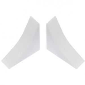 Paveikslėlis Tiesi apdaila - šalto blizgesio balta LWS-062p