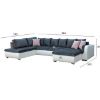 Kampinė sofa su miego funkcija Fado U Madryt 120+Orinoco 96+Malmo 61 kairėje paveikslėlis