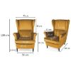 Royal Bluvel fotelis 68/wenge paveikslėlis