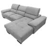 Kampinė sofa su miegamąja funkcija Costi 2R-OT Soro 90 dešinė pusė paveikslėlis
