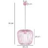 Eden lempa K-4101 Pink LW1 paveikslėlis