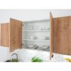 Virtuvės spintelė Emma D60pk/2133 P/L Grey Platinum paveikslėlis