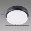 Plafond Aron LED C 18W Black 4000K 03801 paveikslėlis