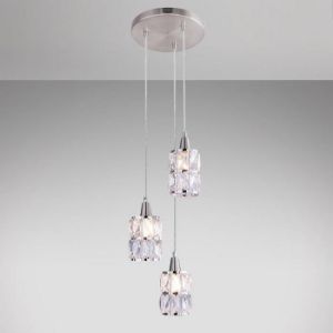 Rodyti išsamią informaciją apie Pakabinamas šviestuvas 15760-3 chromo kristalas LW3 Pakabinamas šviestuvas 15760-3 chromo kristalas LW3 paveikslėlis