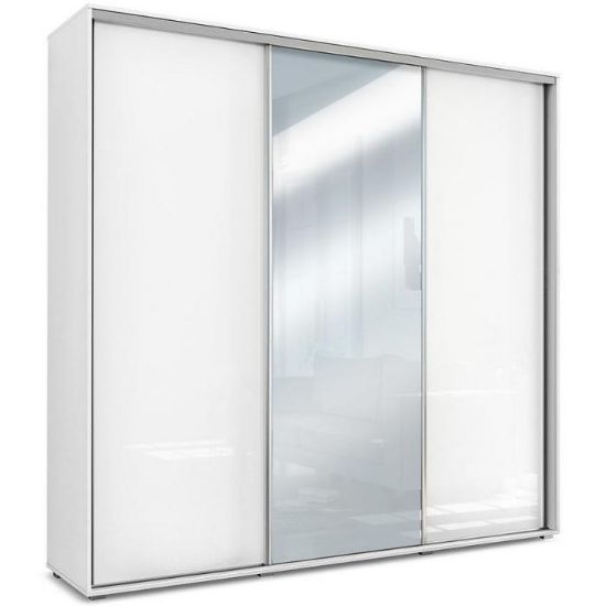 Spinta Amelia A30 250 Mirror White/White gloss paveikslėlis
