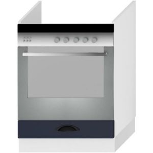 Paveikslėlis Virtuvės spintelė Adele Dk60 Navy Blue/White Paveikslėlis Virtuvės spintelė Adele Dk60 Navy Blue/White