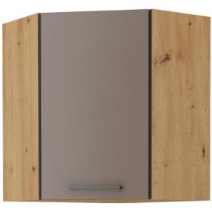 Virtuvinė spintelė Bolonia truffle/artisan 58x58gn-72 1f paveikslėlis