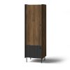 Spinta Prestigo P2 2d Walnut War/San Seb/Black Matt paveikslėlis