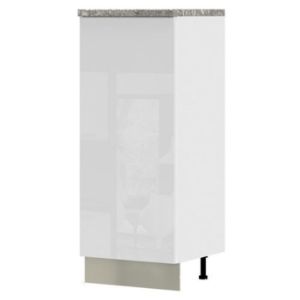 Virtuvės spintelė Infinity K14-60-1KF/5 Crystal White paveikslėlis