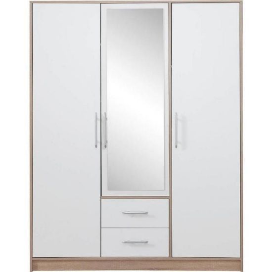 Spinta Smart SRl2 150 cm ąžuolas sonoma/balta paveikslėlis