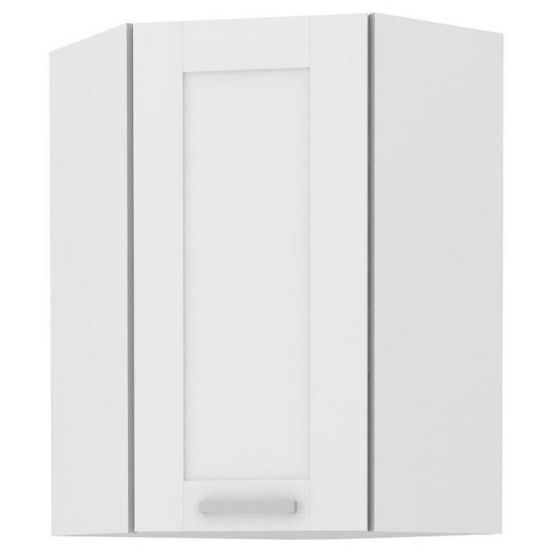 Virtuvės spintelė LUNA balta matinė/balta 58x58 gn-90 1f paveikslėlis