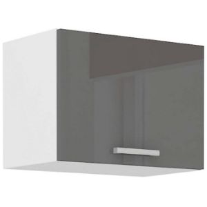 Rodyti išsamią informaciją apie Virtuvės spintelė SONIA pilka blizgi 50OK-40 Virtuvės spintelė SONIA pilka blizgi 50OK-40 paveikslėlis