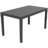 Sumatros stalas 138x78x72 cm antracitas paveikslėlis