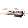 Kampinė sofa su miegamąja funkcija Bono New U Vogue 4 universali paveikslėlis