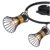 Lempos laidas 54814-3 juodai auksinis LS3 paveikslėlis