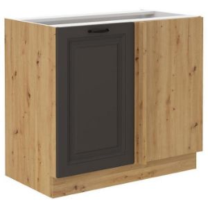Paveikslėlis Virtuvinė spintelė STILO grafito matinis/artisan 105 nd 1f bb