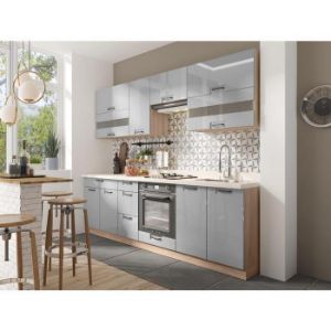 Rodyti išsamią informaciją apie Favorit 260 C Plus virtuvė su Sonoma/Latte stalviršiu Favorit 260 C Plus virtuvė su Sonoma/Latte stalviršiu paveikslėlis