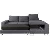 Asti 2R-LC Soro 90 Kampinė sofa dešinėje pusėje su miegamąja funkcija paveikslėlis