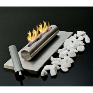 Paveikslėlis Laisvai pastatomas Bio-židinys Nerūdijančio plieno šlifuotas Paveikslėlis Laisvai pastatomas Bio-židinys Nerūdijančio plieno šlifuotas