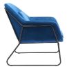 Monty Blue Velvet 16 fotelis paveikslėlis