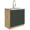 Virtuvės spintelė Glamour12d Green paveikslėlis