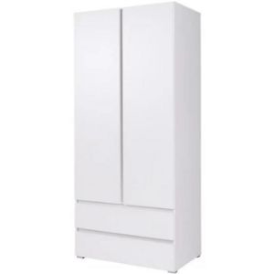 Paveikslėlis Cosmo 2 durų spinta C02 balta 92 cm