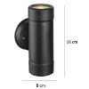 Sodo šviestuvas 32005-2 Juodas LED IP44 KGD1 paveikslėlis