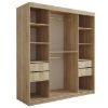 Spinta Tapi 180 Sonoma Oak/Ecrylic Black paveikslėlis