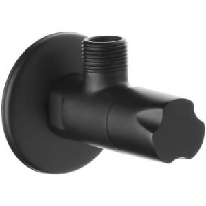 Kampinis vožtuvas su keramine galvute 1/2 "X1/2" juodas paveikslėlis