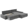 Toscania Alfa 16 universali Kampinė sofa su miegamąja funkcija paveikslėlis