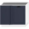 Virtuvinė spintelė Adele Dnp Pl Navy Blue/Matte/White paveikslėlis
