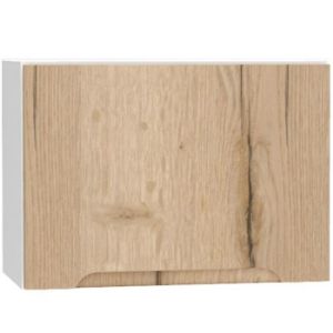 Virtuvinė spintelė Zoya W50okgr Ąžuolas Halifax/balta paveikslėlis