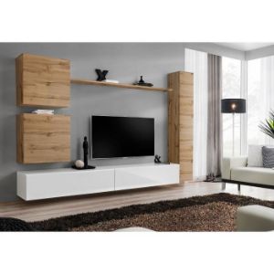 Paveikslėlis Vitrina Switch VIII Wotan/Whitan/White