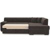 Kampinė sofa su miego funkcija Minos Forever 64 dešininis paveikslėlis