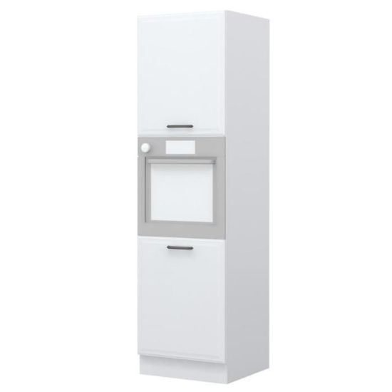 Virtuvės spintelė Evia k21-60-2kr/4 perlamutrinis pilkas kilimėlis paveikslėlis