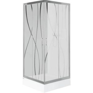 Paveikslėlis Dušo kabina KW KN/TX5B 80 W15 SB Glass protect