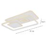 LED lempa 48443-55 CCT 3000-6000K balta 44X65 paveikslėlis