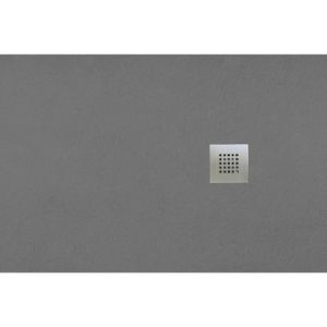 Rodyti išsamią informaciją apie Stačiakampis dušo padėklas Opal 100/80/2,6 pilkas Stačiakampis dušo padėklas Opal 100/80/2,6 pilkas paveikslėlis