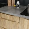 Virtuvės spintelė Zoya W80grf/2 Sd Oak Halifax/White paveikslėlis