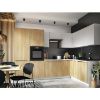 Virtuvės spintelė Zoya W80grf/2 Sd Oak Halifax/White paveikslėlis