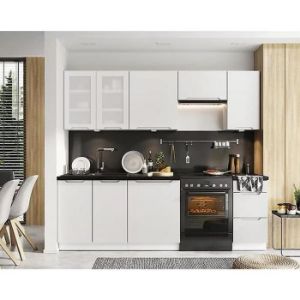 Paveikslėlis Kitchen Zoya 180/240 baltasis žirnis