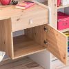 Rašomasis stalas Vivero TYPE BK perlamutrinis pilkas/artisan paveikslėlis