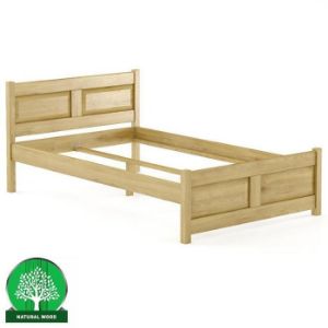 Paveikslėlis Buko lova LK109-140x200 rustikal