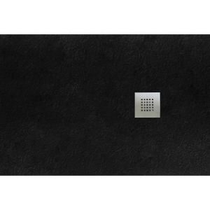 Rodyti išsamią informaciją apie Stačiakampis dušo padėklas Opal 140/80/2,6 juodas Stačiakampis dušo padėklas Opal 140/80/2,6 juodas paveikslėlis