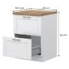 Virtuvės spintelė Tara R-60-2mbox/4 2s White Mat paveikslėlis