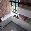 Betoninė akmeninė palėpės plyta paveikslėlis