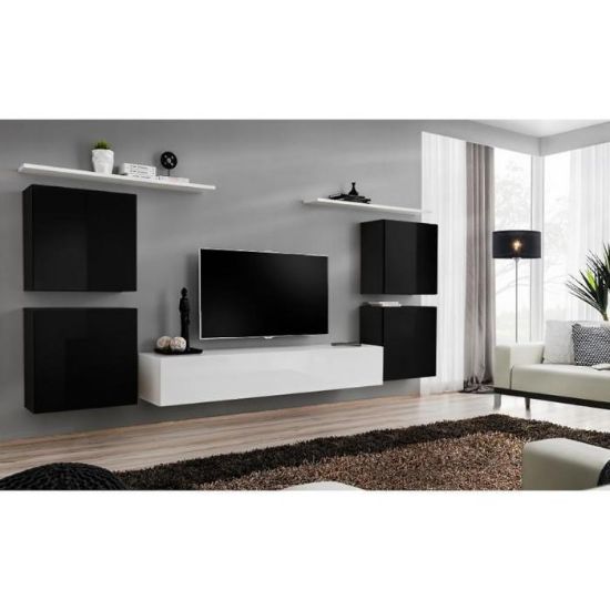 Switch IV baldai Juodai balta/balta paveikslėlis