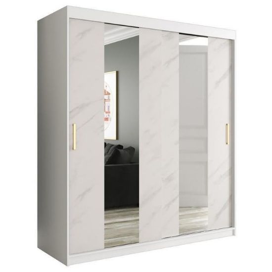 Spinta Marble Pole 180 White/Marble White paveikslėlis