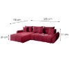 Kampinė sofa su miegamąja funkcija Bono New Monolith 59 paveikslėlis
